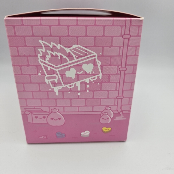 100% Soft Love is like a Dumpster Fire Valentines 2021 Edition Pink Candy Vinyl - Picture 5 of 12